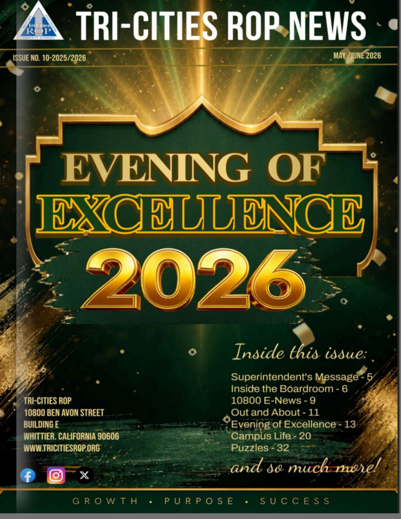 may june 2026 Feb newsletter cover art